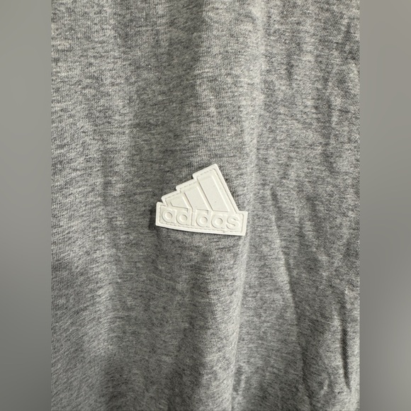 Mens Adidas Gray T-Shirt - Picture 3 of 6